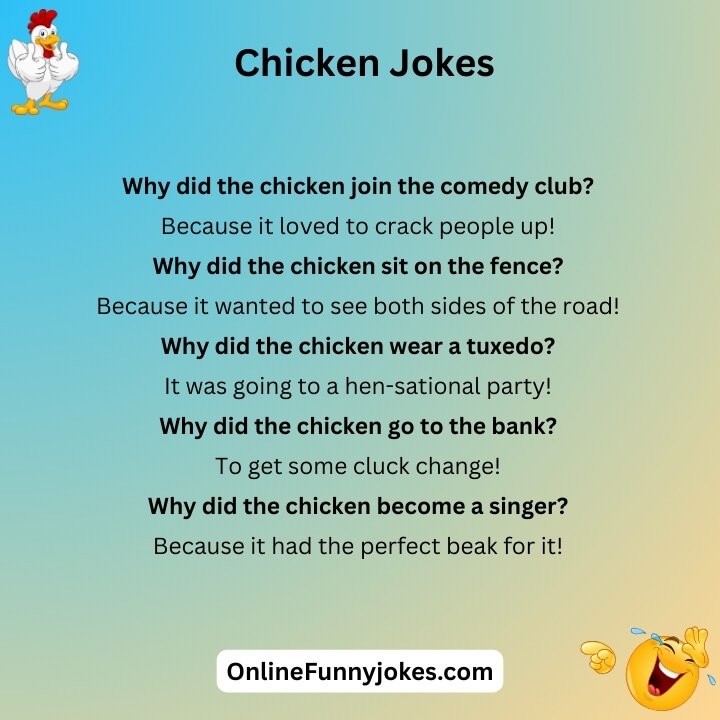 Chicken Jokes Funny