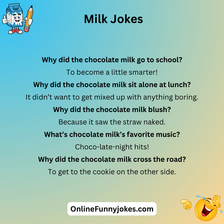 Chocolate Milk Jokes