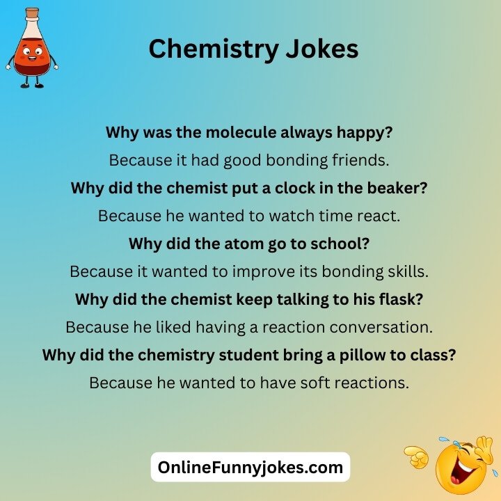 Corny Chemistry Jokes