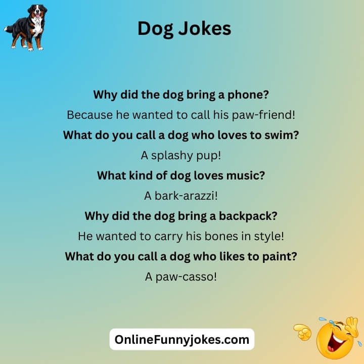 Dog Jokes Funny