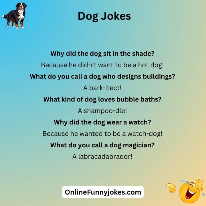 Dog Jokes One Liners
