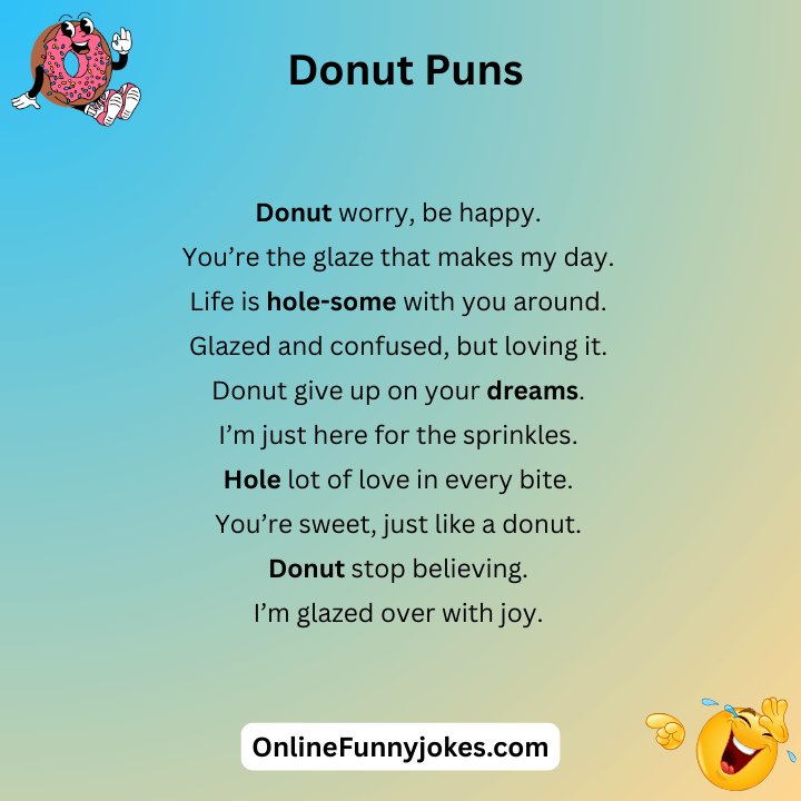 Donut Puns