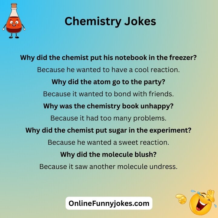 Fun Chemistry Jokes