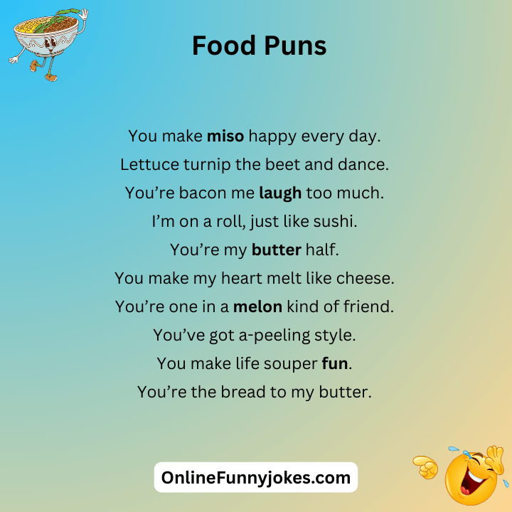 Funny Food Puns
