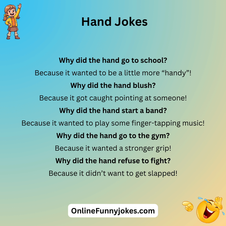 Funny Hand Jokes