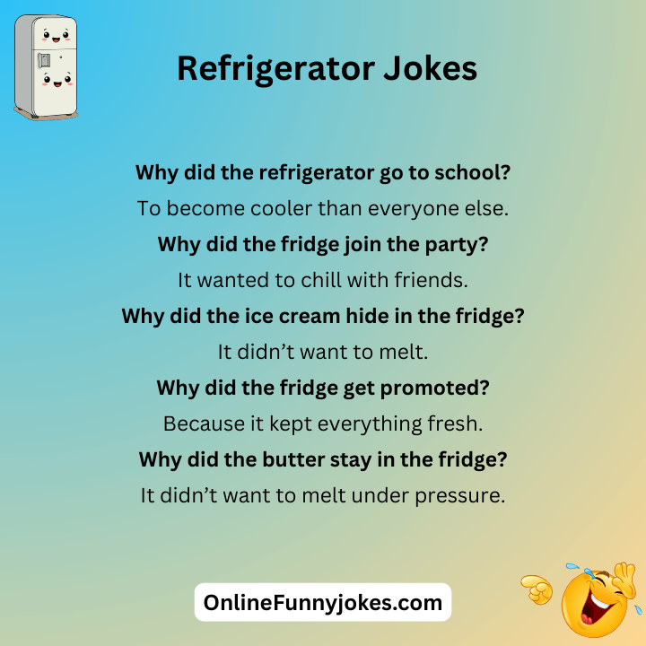 Funny Refrigerator Jokes