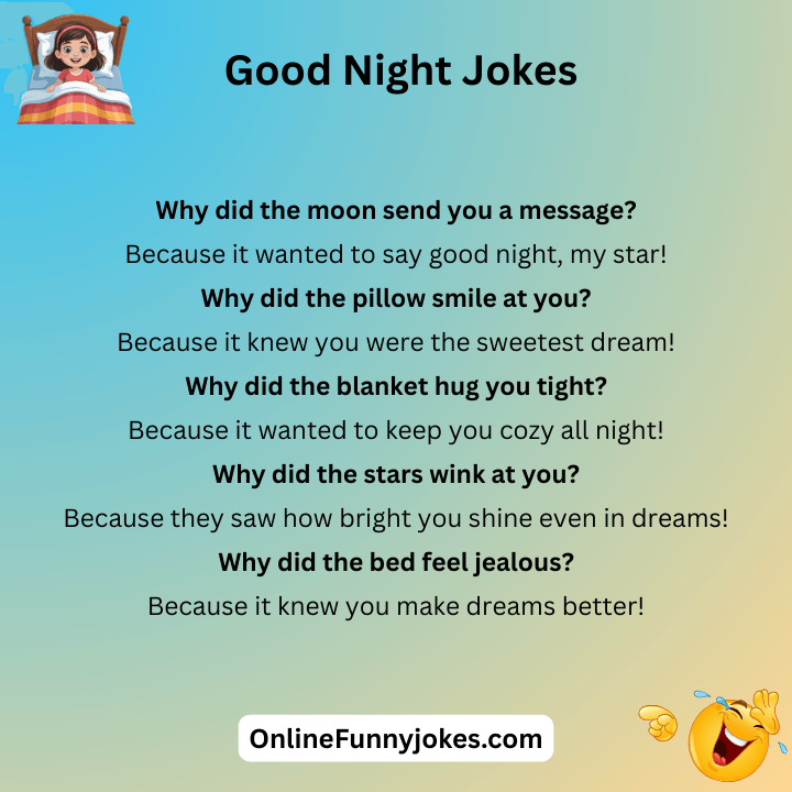Good Night Jokes For Her