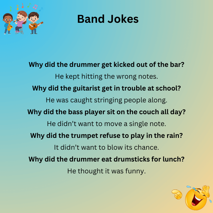 Inappropriate Band Jokes