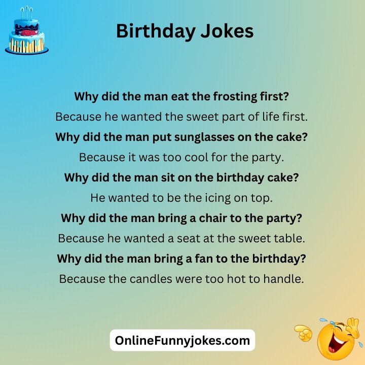 Men Birthday Jokes