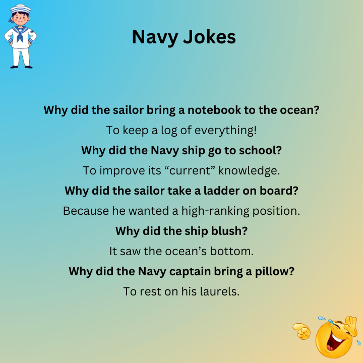 Navy Jokes One Liners