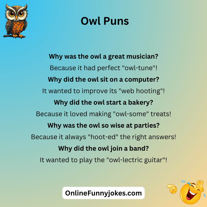 Owl Puns