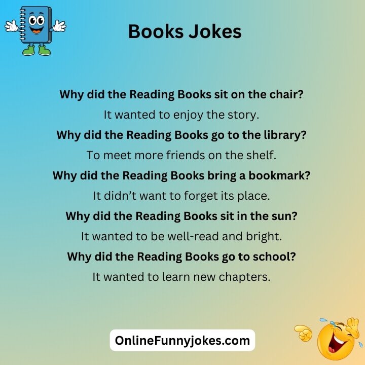 Reading Books Jokes