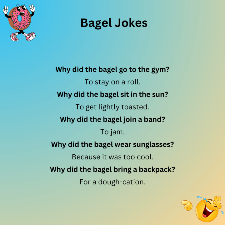 Short Bagel Jokes One Liners