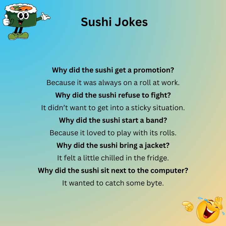 Sushi Jokes One Liners
