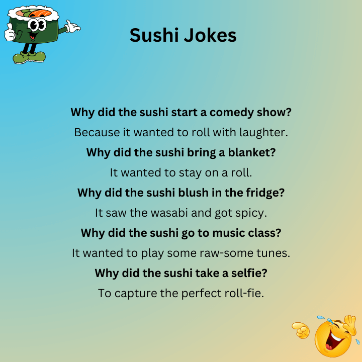 Sushi Jokes Puns