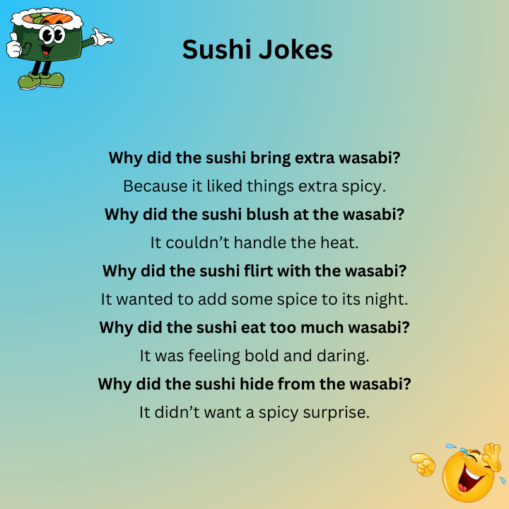 Sushi Jokes Wasabi