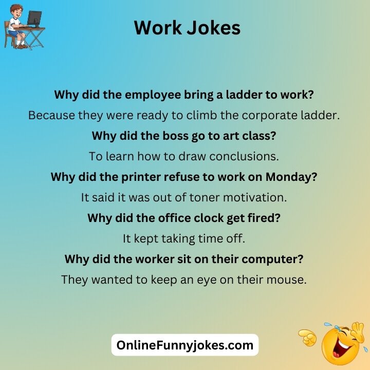 Work Jokes Of The Day