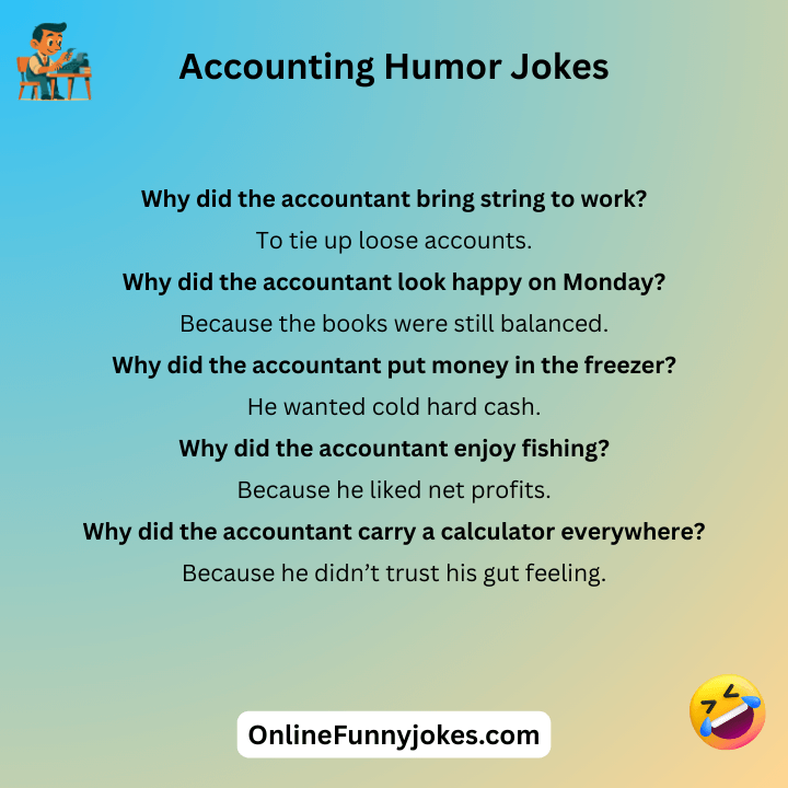 Accounting Humor Jokes