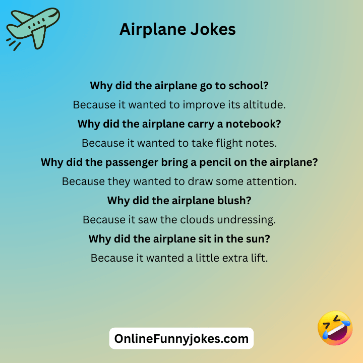 Airplane Jokes