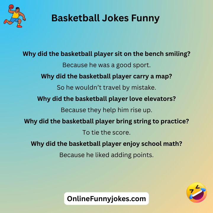 Basketball Jokes Funny
