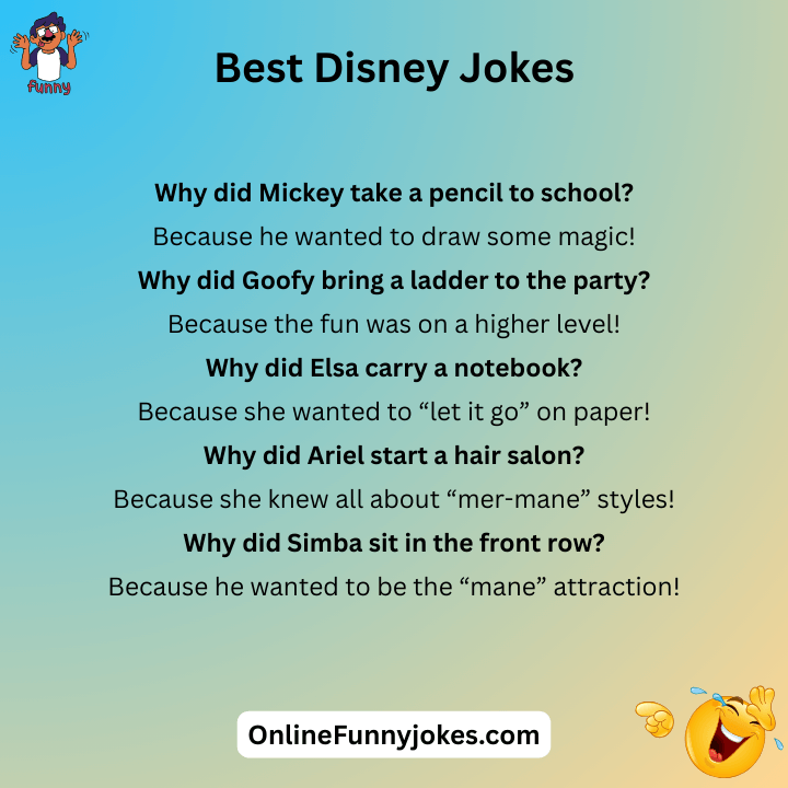 Best Disney Jokes