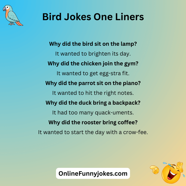Bird Jokes One Liners