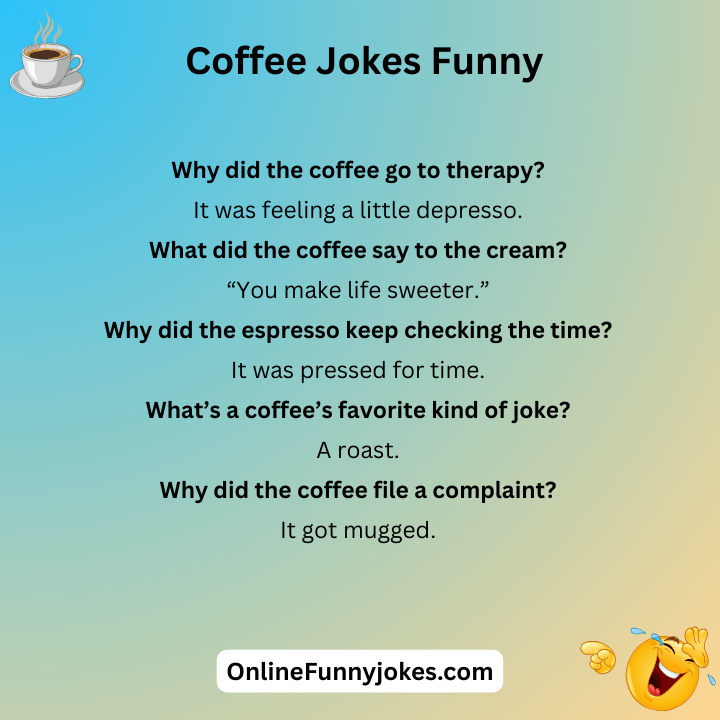 Coffee Jokes Funny 