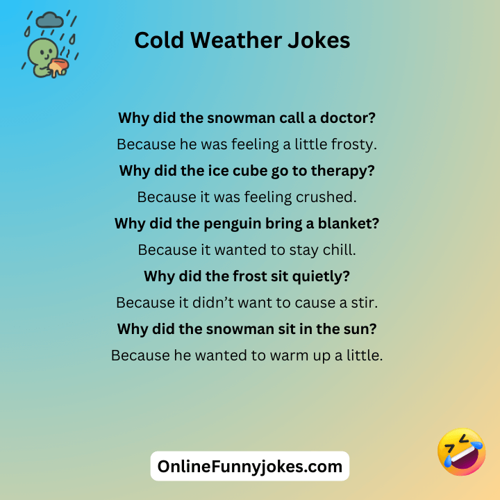 Cold Weather Jokes