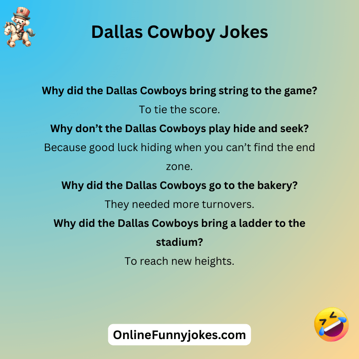 Dallas Cowboy Jokes