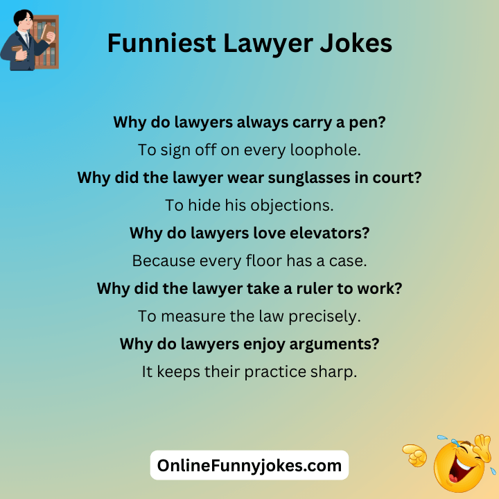 Funniest Lawyer Jokes