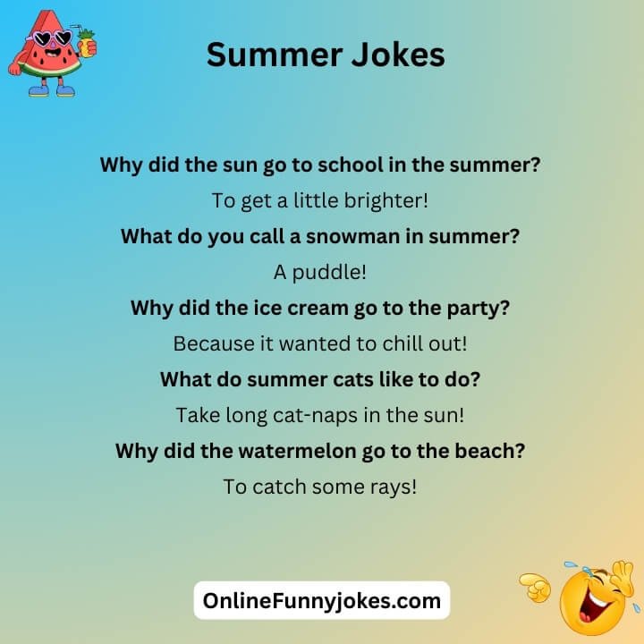 Funniest Summer Jokes