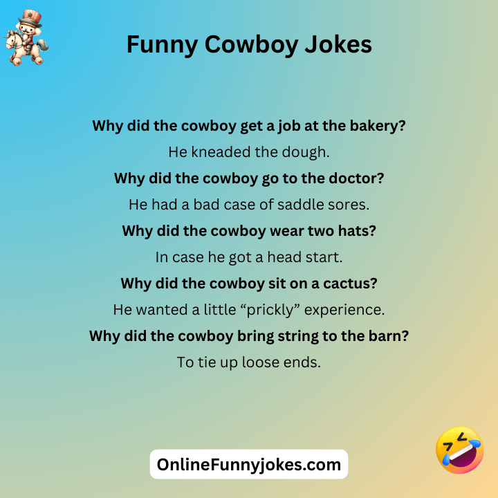 Funny Cowboy Jokes