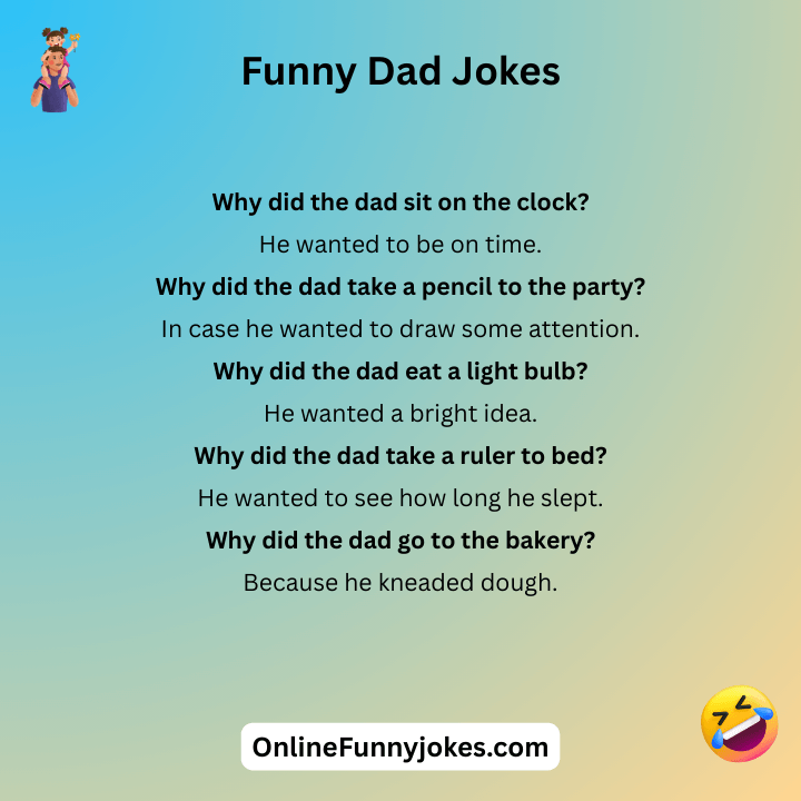 Funny Dad Jokes