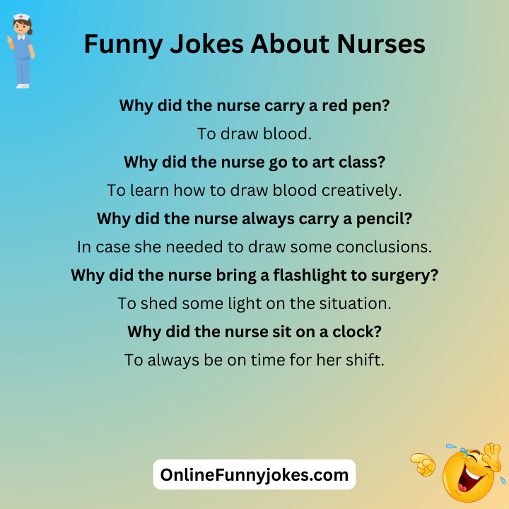 Funny Jokes About Nurses