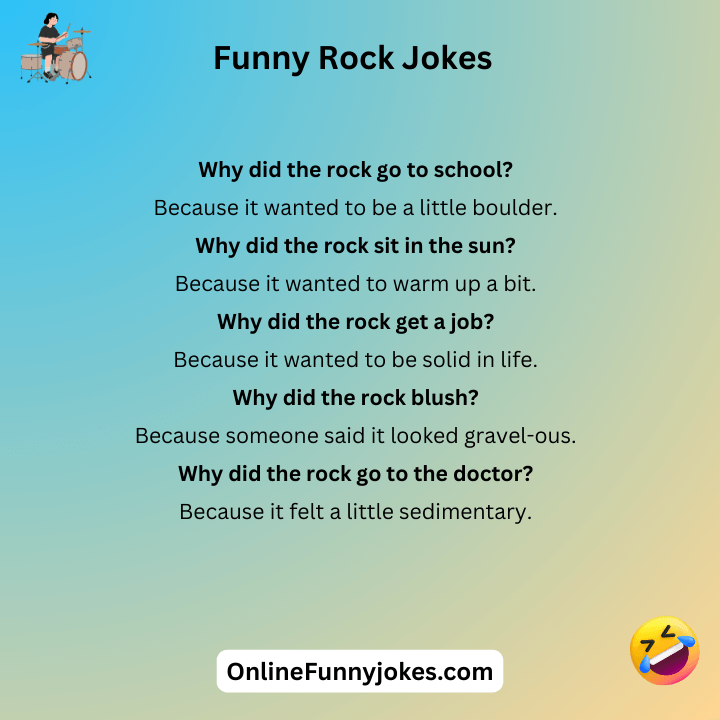 Funny Rock Jokes