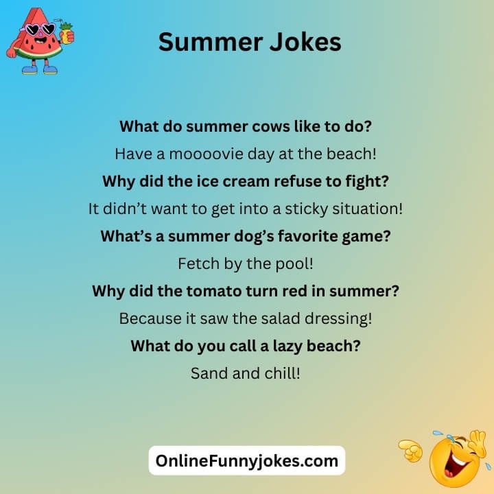 Funny Summer Jokes