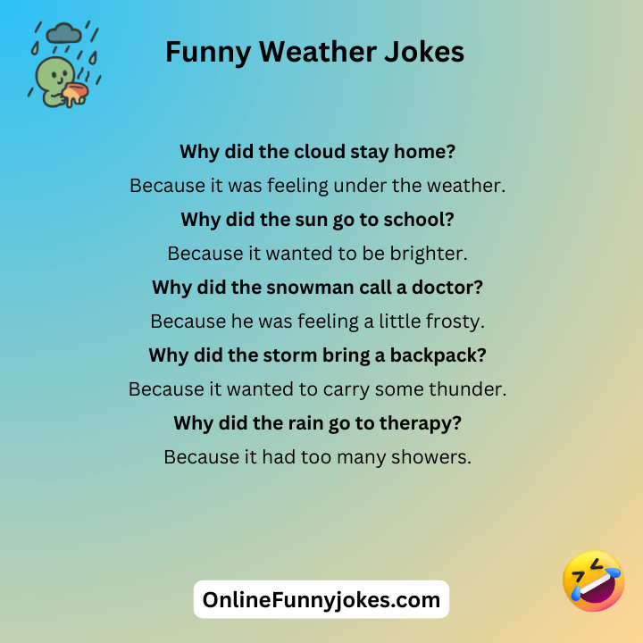 Funny Weather Jokes
