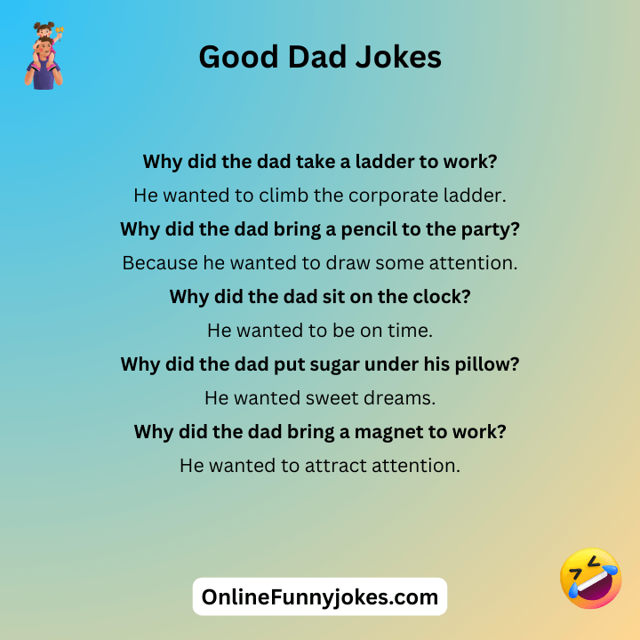 Good Dad Jokes