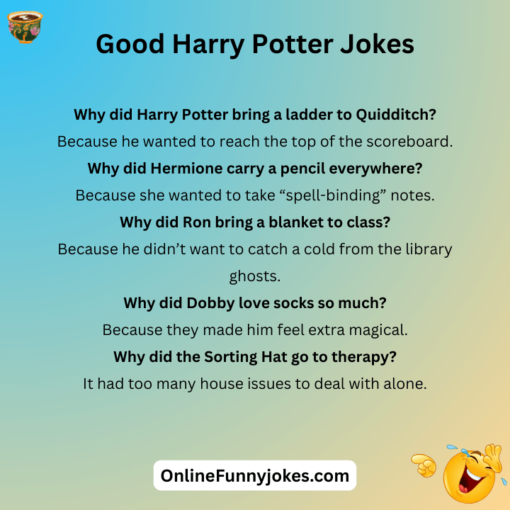 Good Harry Potter Jokes 