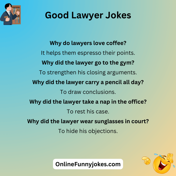 Good Lawyer Jokes