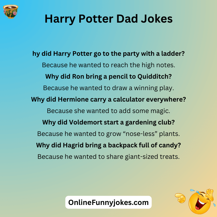 Harry Potter Dad Jokes