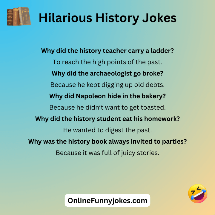 Hilarious History Jokes