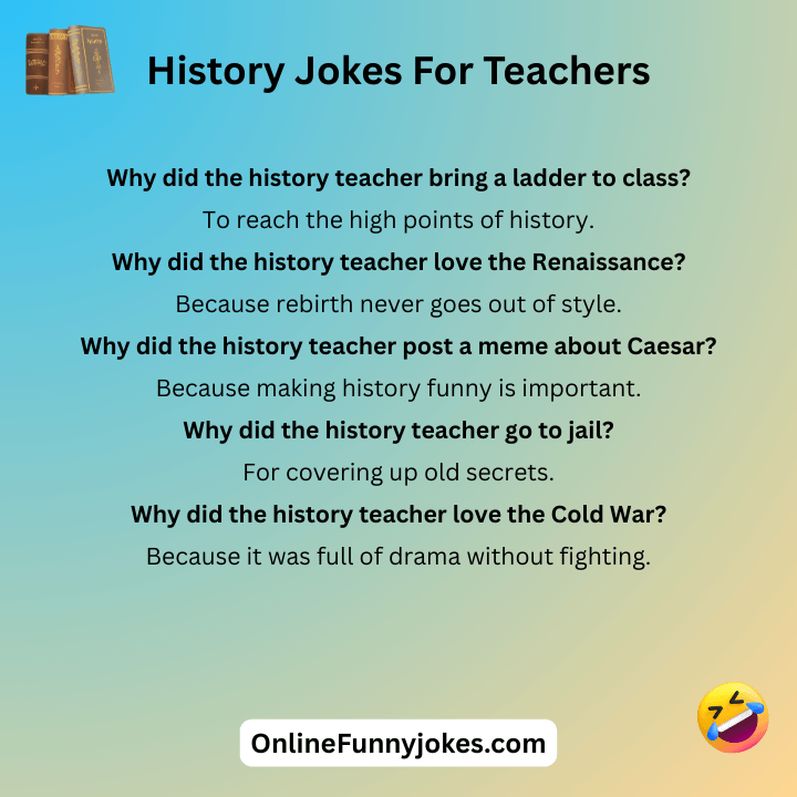 History Jokes For Teachers