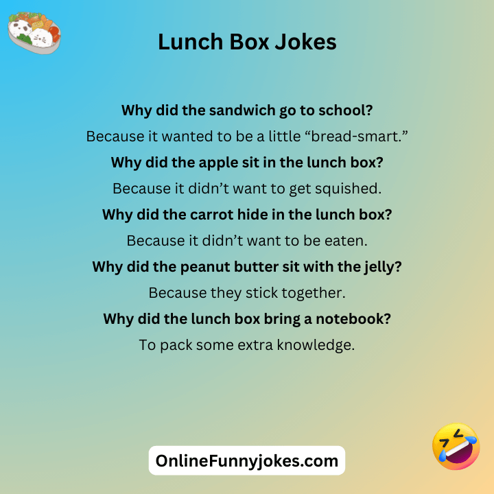 Lunch Box Jokes