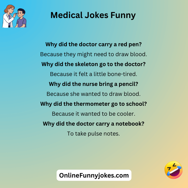 Medical Jokes Funny
