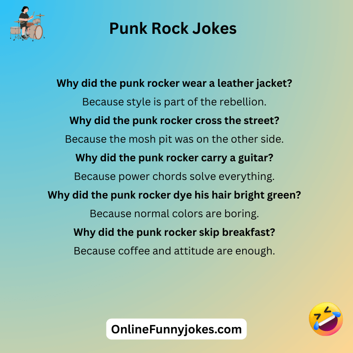Punk Rock Jokes