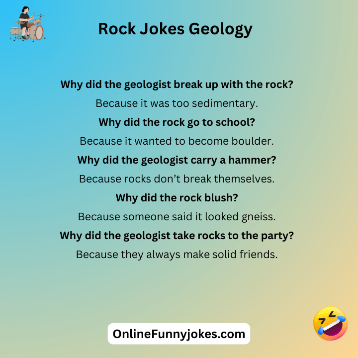 Rock Jokes Geology