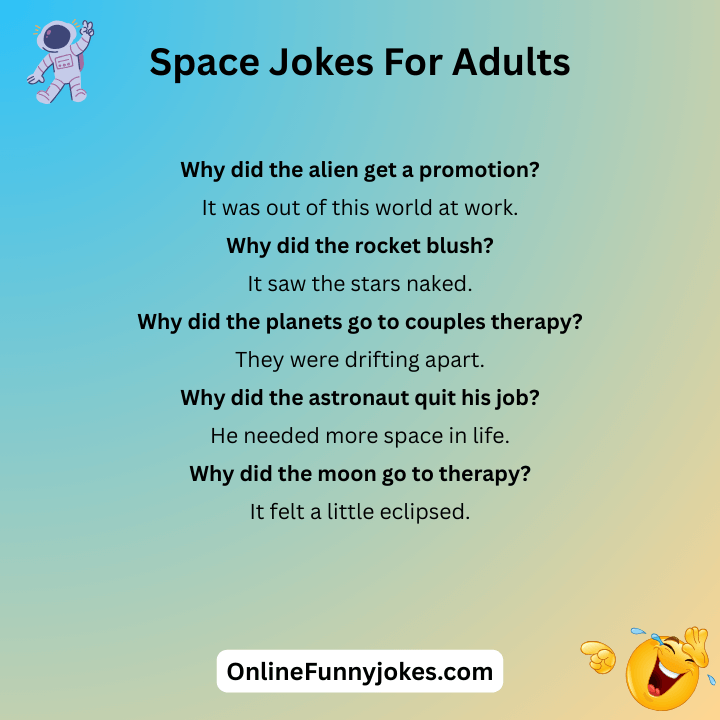 Space Jokes For Adults