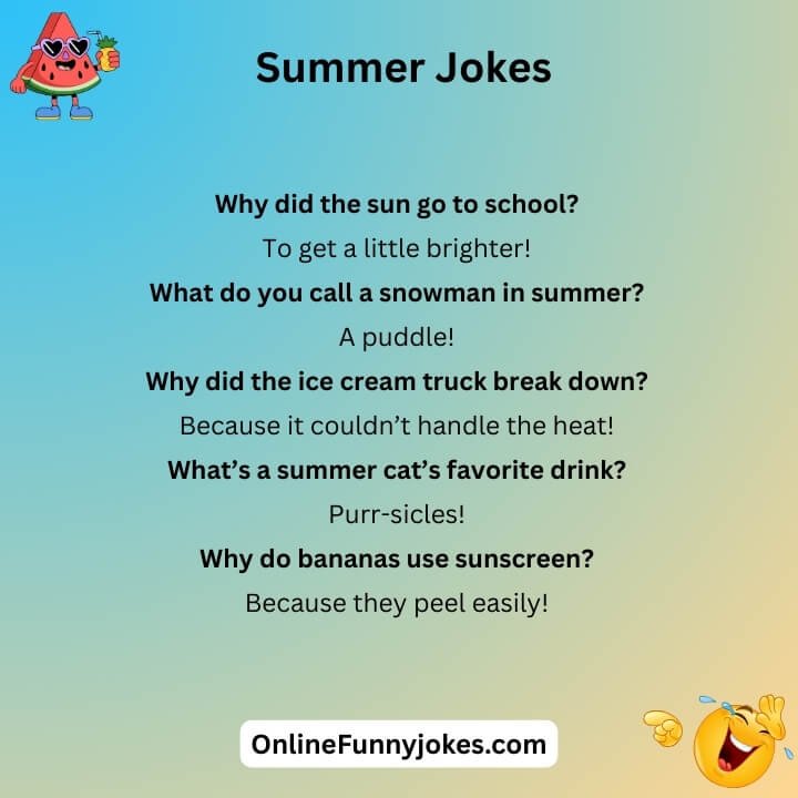 Summer Jokes