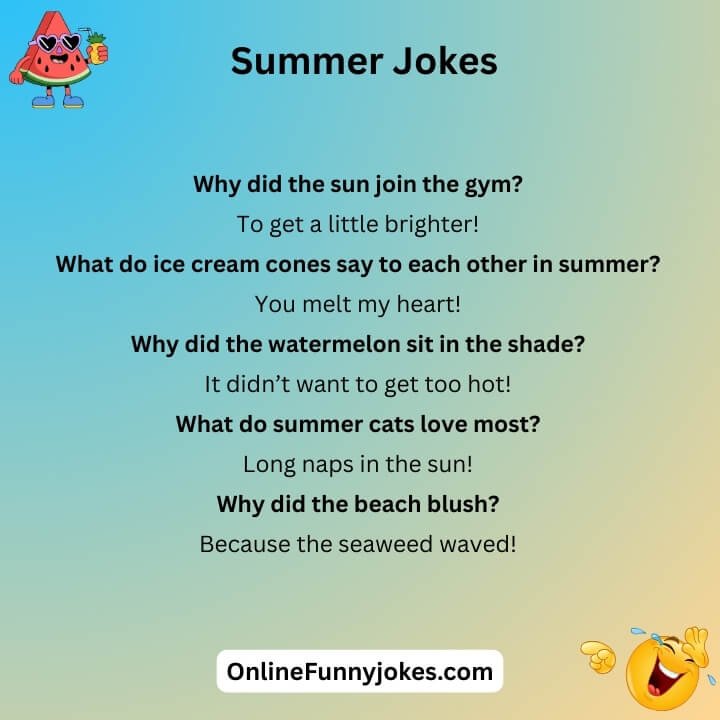 Summer Jokes Of The Day